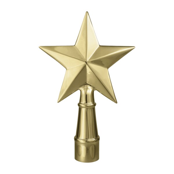 Metal Texas Star Orn No Hardware